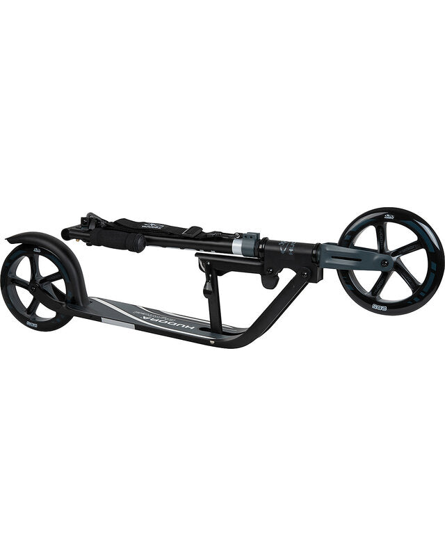 HUDORA Scooter Big Wheel 205RX Pro max. 100 kg Low Rider Deck schwarz/anthrazit - 4005998149317