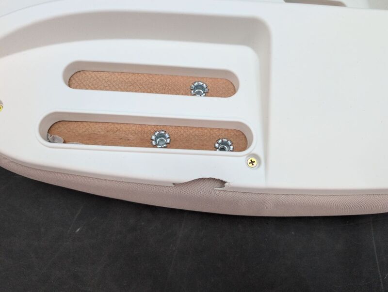 MyBuero Bürostuhl Schreibtischstuhl ERGOMY W Netzstoff Stoff Armlehnen Beige - 4064323130000