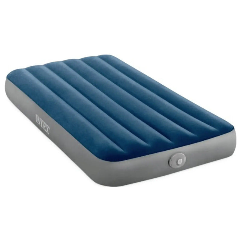 Intex Luftbett Prestige Downy Airbed 191x99cm blau Camping Gästebett 136kg - 6941057429526