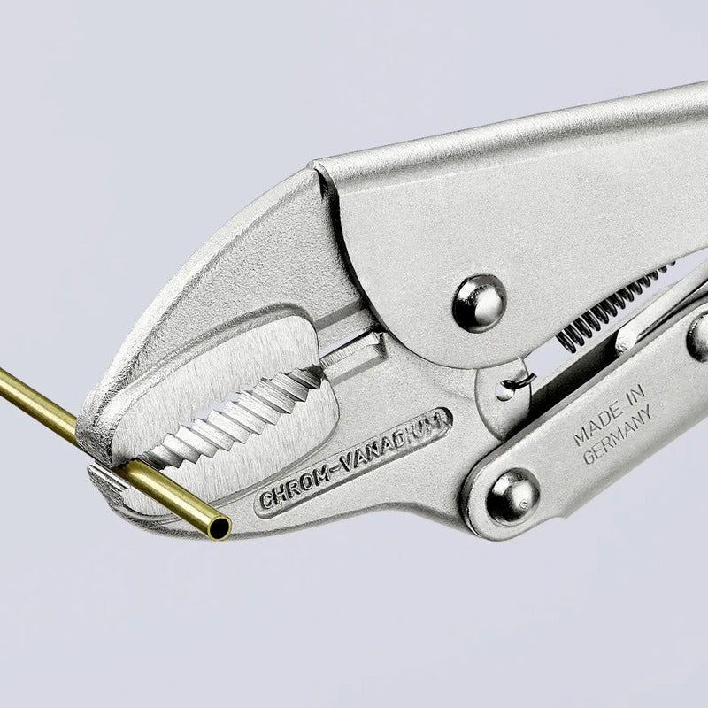 Knipex 41 04 250 Gripzange Halbrund 0-40mm 250 mm Zange Feststellzange Werkzeug - 4003773035206