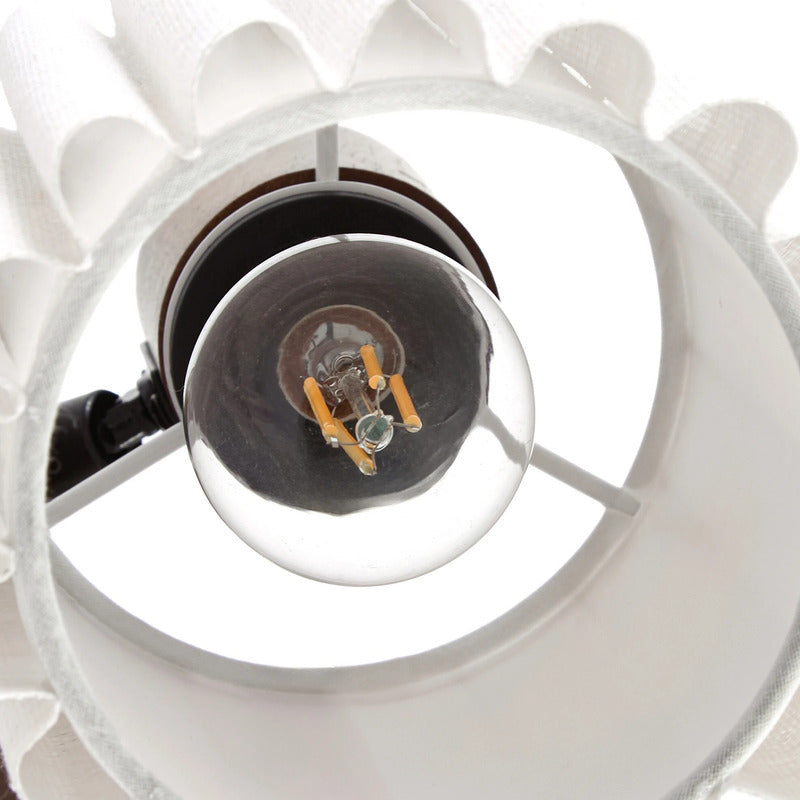 Lindby Deckenstrahler 5-flammig Shiloh LED Strahler Lampe Walnussholz beige 80cm - 4255830917066