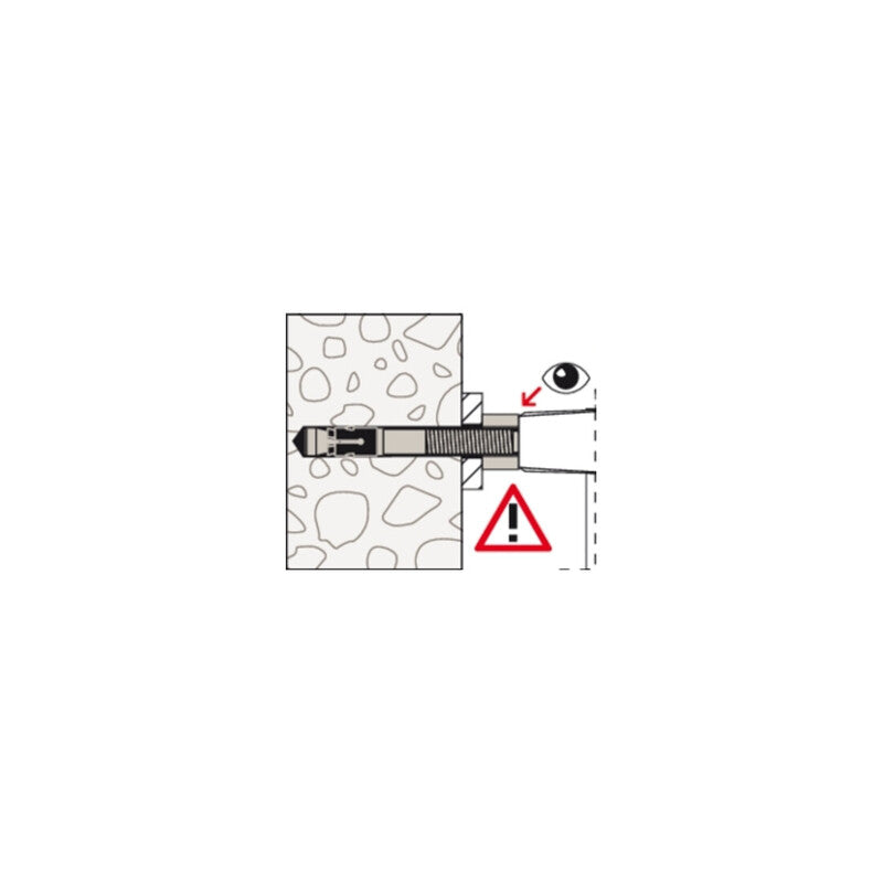Fischer Bolzenanker FAZ II Plus 12mm M12 Anker Durchsteckmontage 180mm 20 Stück - 4048962462159