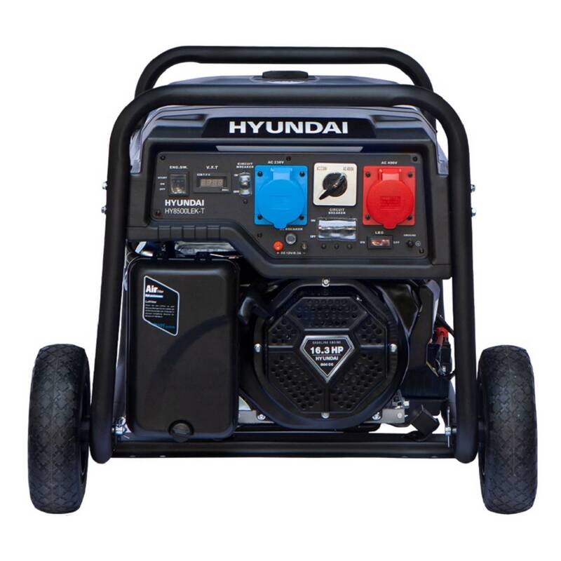 HYUNDAI Benzin Generator HY8500LEK-T Stromerzeuger 16.3PS Notstromaggregat - 7640177163943