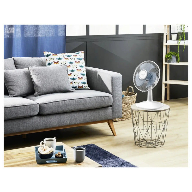 Rowenta Tischventilator VU2330 Essential+ Ventilator Lüfter 3 Stufen 30W weiß - 3121044106804