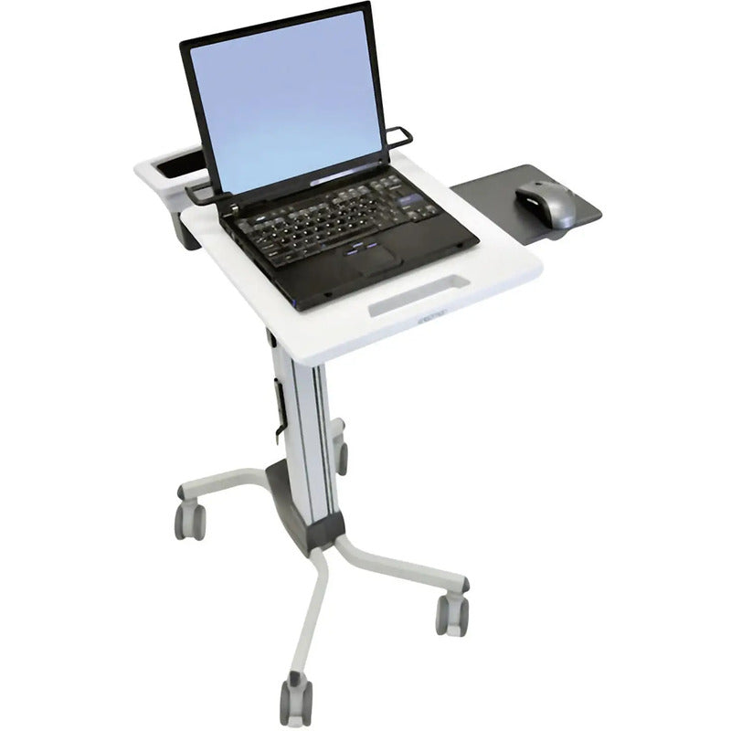 Ergotron Notebook-Ständer höhenverstellbar Aluminium ergonomisch Tisch Wagen - 0698833015119