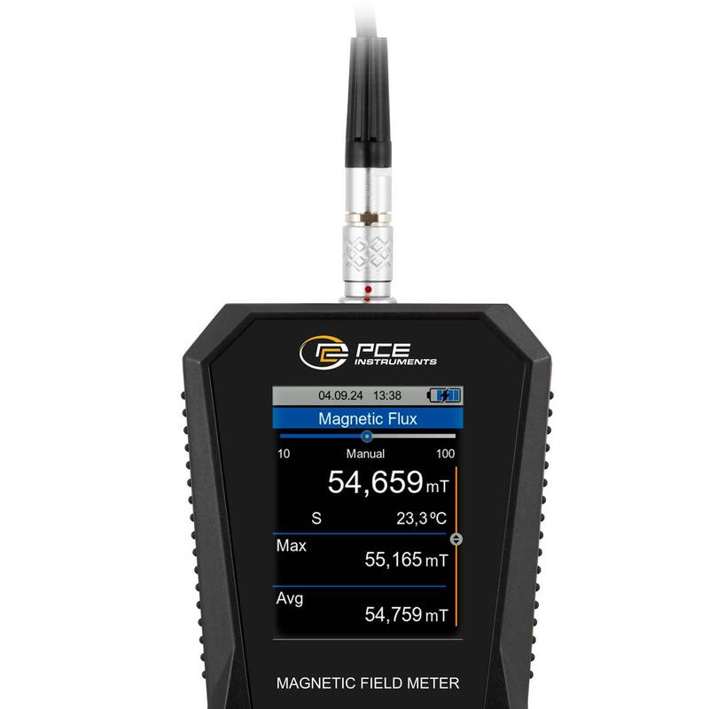 PCE Instruments Magnetfeldmessgerät PCE-MFM 3800 Datenlogger 10 Mio Messpunkte - 4250348738509