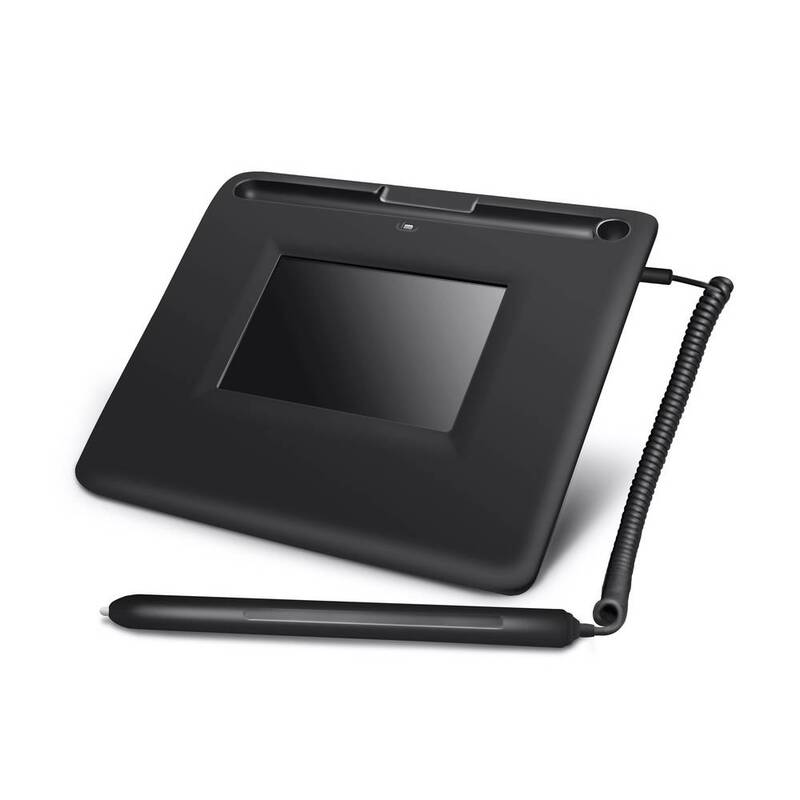 PenPower 2269427 Unterschriften-Pad Unterschriftenpad Signaturpad Schwarz659 - 4064161085029