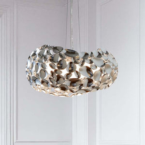 B-Ware Schuller Valencia Hängeleuchte Narisa LED Pendelleuchte Lampe chrom Ø46cm 3000K