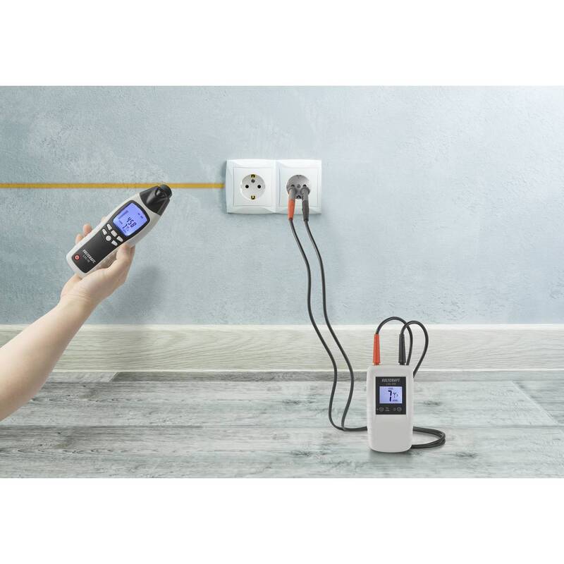 Voltcraft Leitungssucher LSG-10 Kabelsuchgerät mit digitaler Anzeige und Signal - 4016138628869