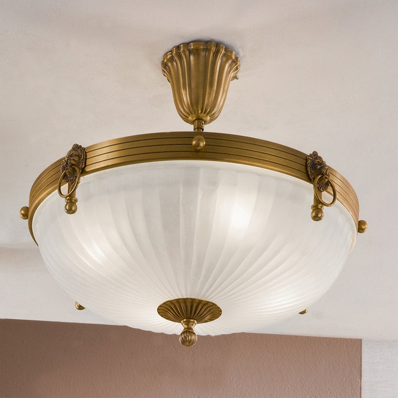Orion Deckenleuchte Rocca LED Lampe dimmbar 4-flammig bronze Ø43cm 30cm hoch - 9003090217311