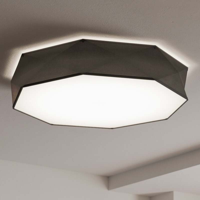Euluna Deckenlampe Deckenlampe Lampe Leuchte Kantoor New Ø 88cm schwarz - 5901780542276