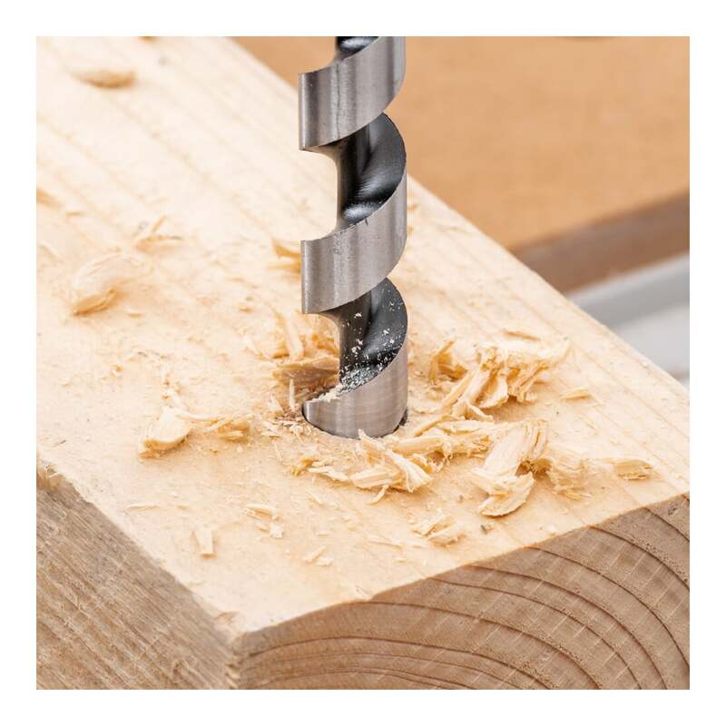 STIER Schlangenbohrer Bohrer Set 6-teilig Federstahl 10-20mm 385mm Holzbox 460mm - 4251709622291