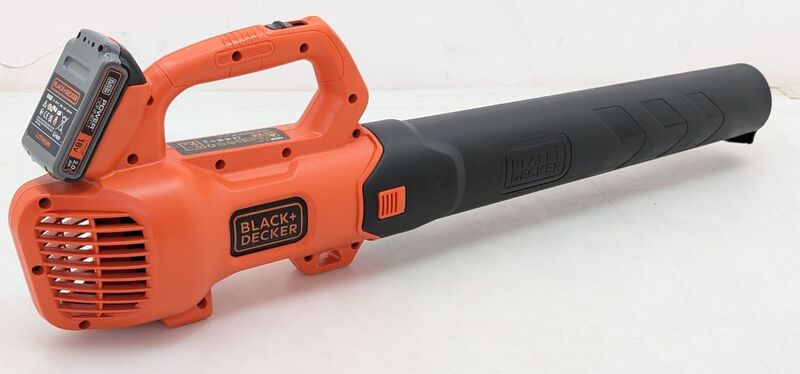 Black & Decker Akku-Gebläse BCBL200L-QW 18V Laubbläser mit Akku und Ladegerät - 5035048710043