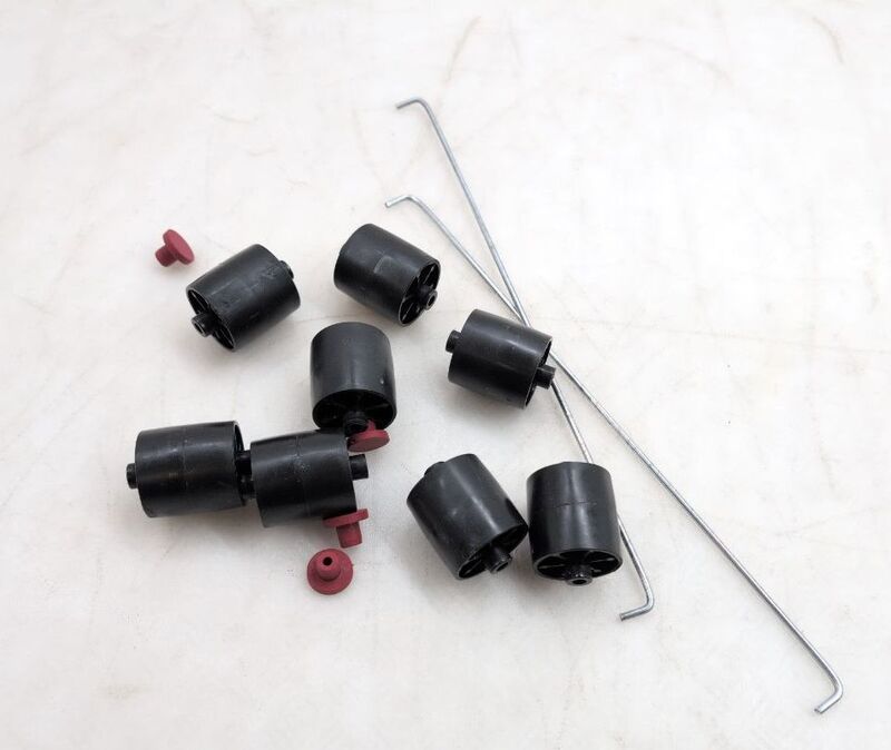 Euro3plast Pflanzkasten Hochbeet Kebe 100cm Kunststoff anthrazit Blumenbeet Beet - 8000072153804