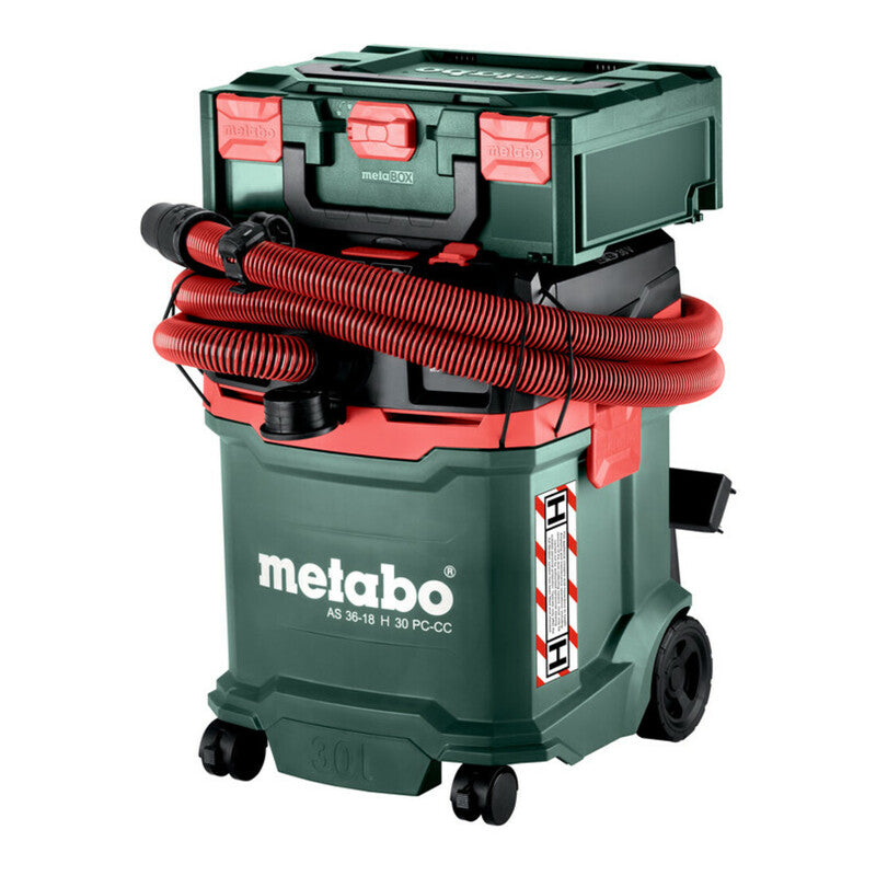 Metabo Akku-Nass-/Trockensauger AS 36-18 H 30 PC-CC 30l 3300l/min grau ohne Akku - 4061792230644