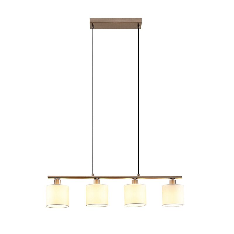 Lindby Stannis Hängeleuchte Esszimmerlampe Deckenlampe Lampe vierflammig E14843 - 4251096574920