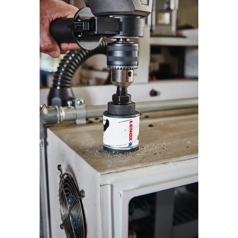 Lenox Lochsäge HSSBi 168mm Bohrer Metall Holz Schneiden Werkzeug 42mm tief - 5706915081633