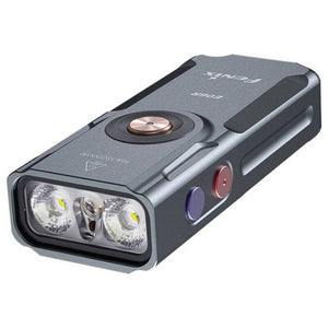 B-Ware Fenix Light Taschenlampe E06R LED Schlüsselbundlampe 60h 54g grau IP66 110m
