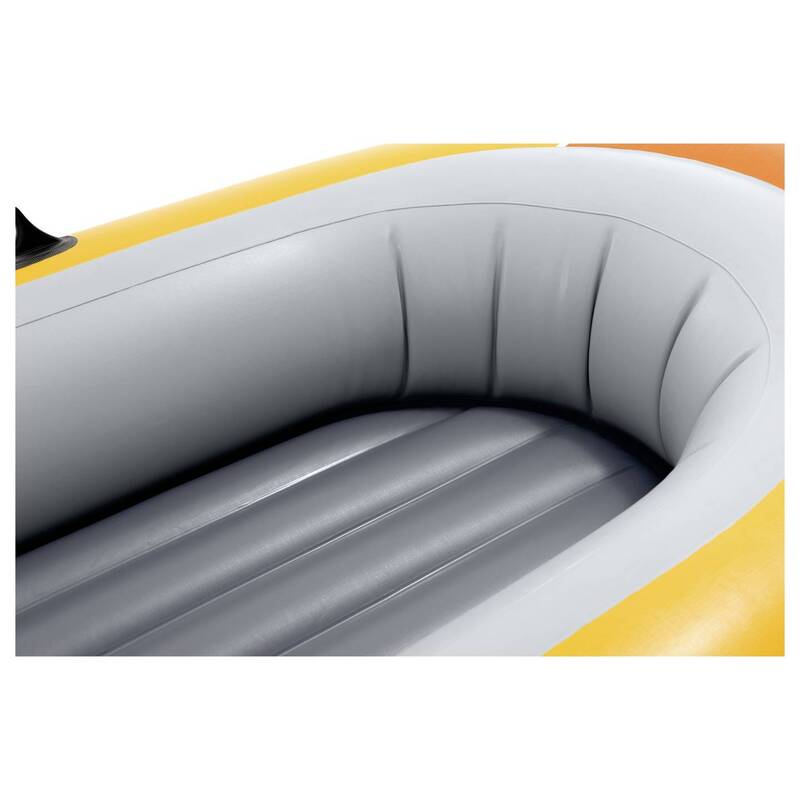Intex Challenger 2 Boot Set Sportboot 2-Personen Set Paddel Handpumpe 200kg - 6941057430607