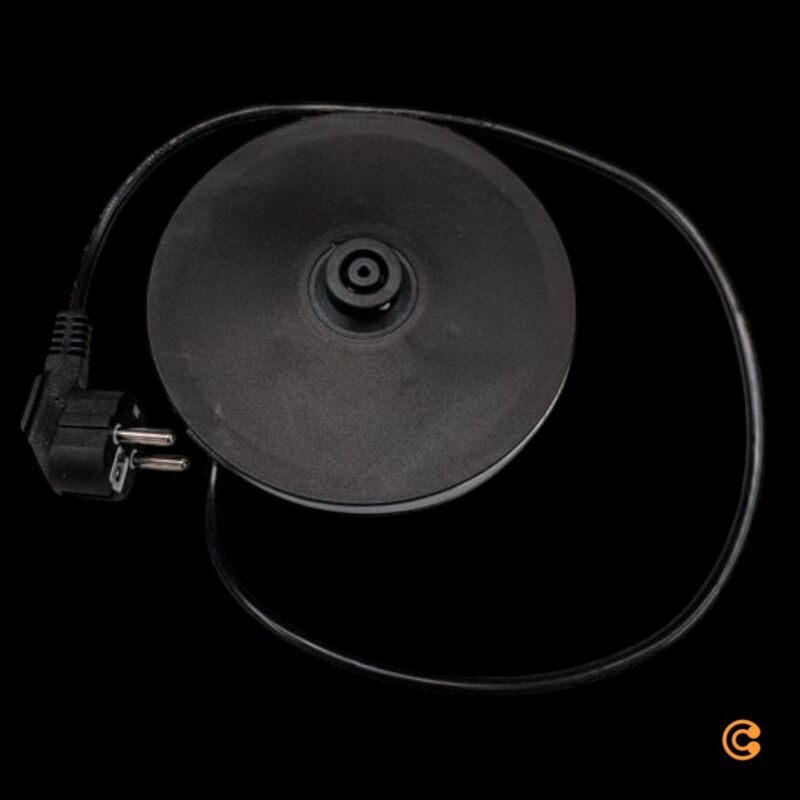 GourmetMaxx Wasserkocher Teekocher 1,7l 2200W Edelstahl schwarz kabellos Glas - 4067522016618
