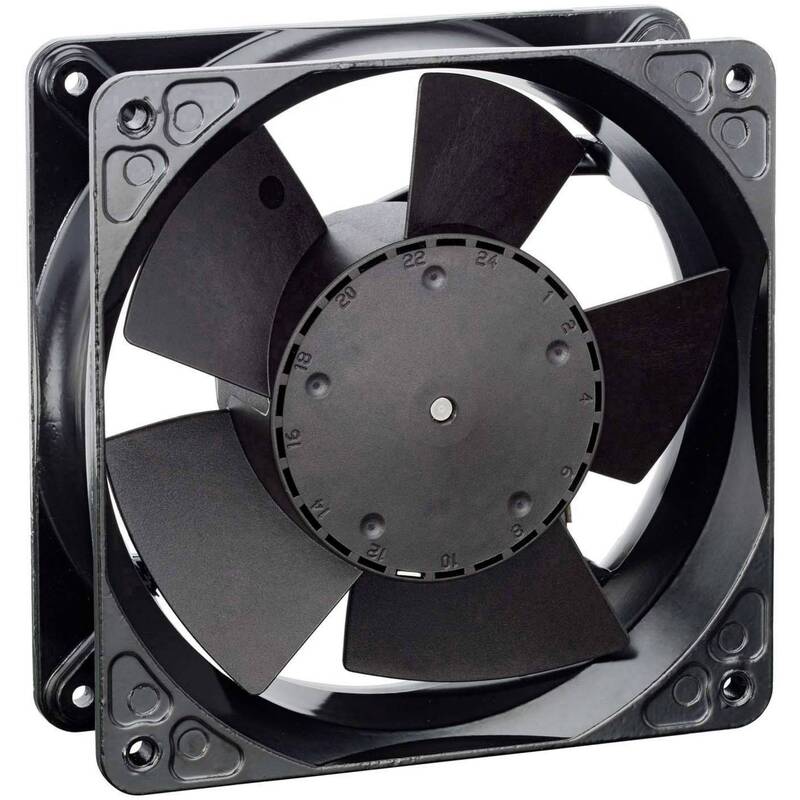 EBM Papst Axiallüfter Ventilator 4114 nh5 Schwarz Kunststoff 24 V 390 m3h 119 mm - 2050005917399