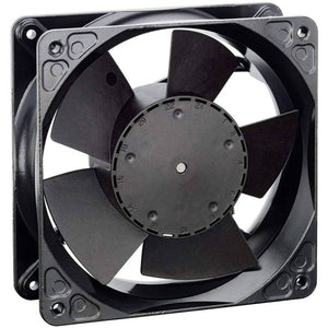 B-Ware EBM Papst Axiallüfter Ventilator 4114 nh5 Schwarz Kunststoff 24 V 390 m3h 119 mm