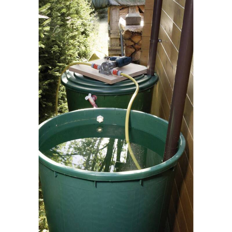 Wolfcraft Bohrmaschinenpumpe selbstansaugend 3000l/h 2800U/min robust - 4006885220003