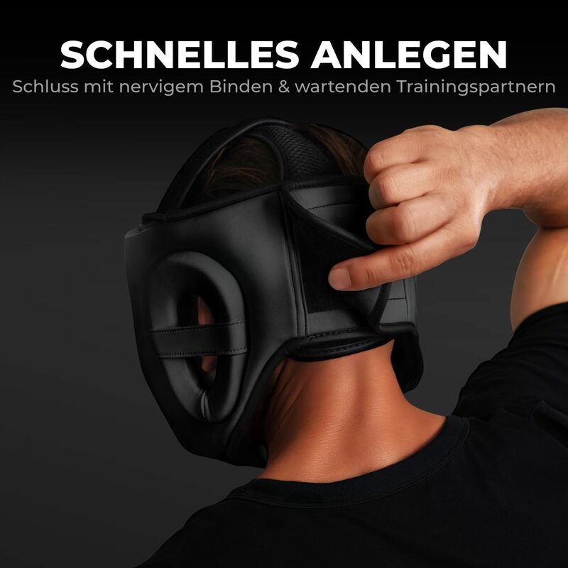 FIGHTR MMA Kopfschutz mit optimalem Sitz für maximalen Schutz beim Sparring 78 - 4260723851761