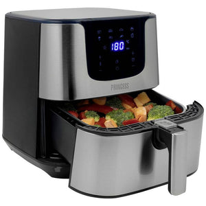 B-Ware Princess Heißluft-Fritteuse 5,5l 1700W Fritteuse Airfryer Antihaftbeschichtung