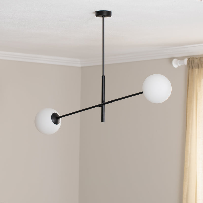 Deckenlampe Linear schwarz/opal Deckenleuchte Lampe Leuchte SIEHE TEXT/FOTO - 5901738923577