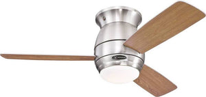 B-Ware Westinghouse Halley Deckenventilator mit Beleuchtung 48W Ahorn Ventilator Decke