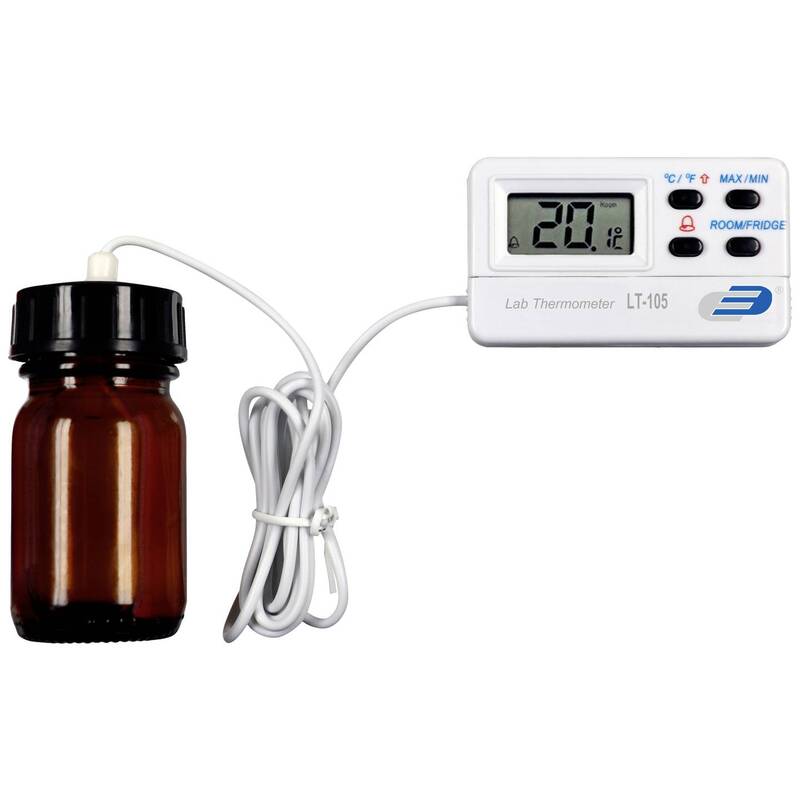 TFA Dostmann Kühl-/Gefrierschrank-Thermometer digital Kabelsensor kalibriert - 4260631240558