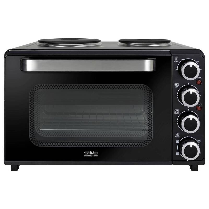 Silva Minibackofen 3200W Heißluftofen mit 2 Temperaturreglern und - 9004489401090