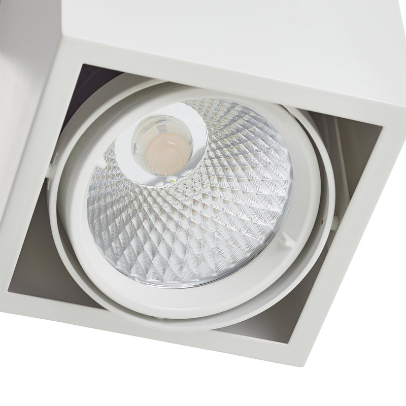 Arcchio Deckenleuchte Lampe LED Cirdan weiß Leuchte Aluminium Kunststoff - 4251096570892