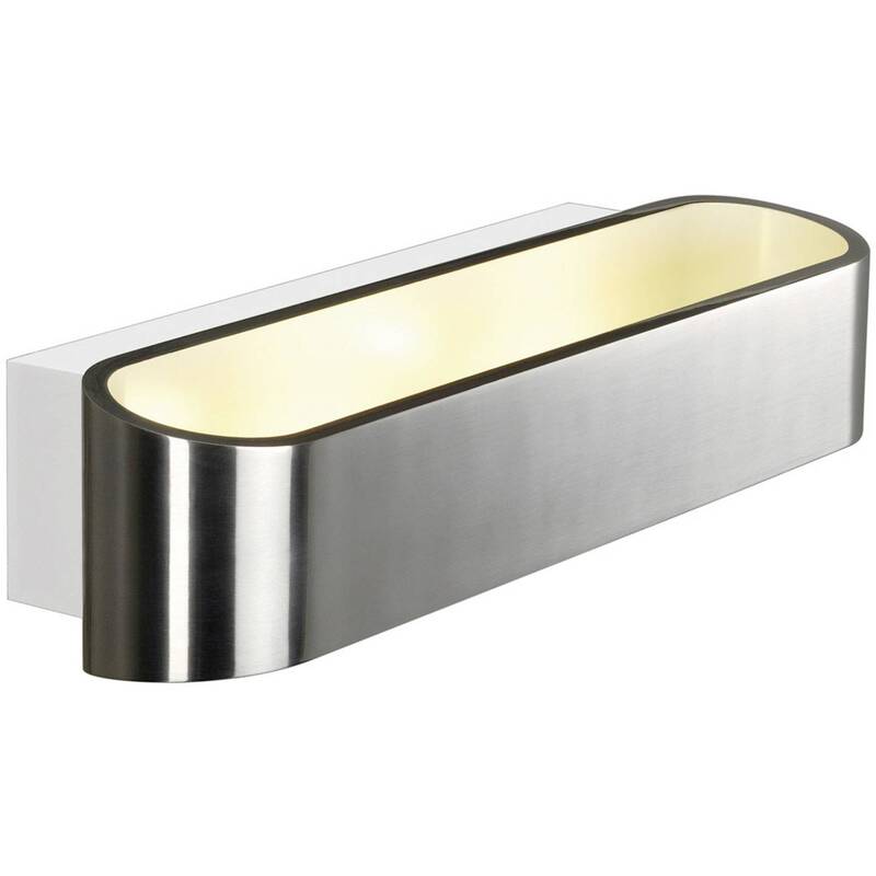 SLV LED-Wandleuchte Wandlampe Licht ASSO 300 5W Aluminium Weiß Warmweiß 3000K - 4024163142243