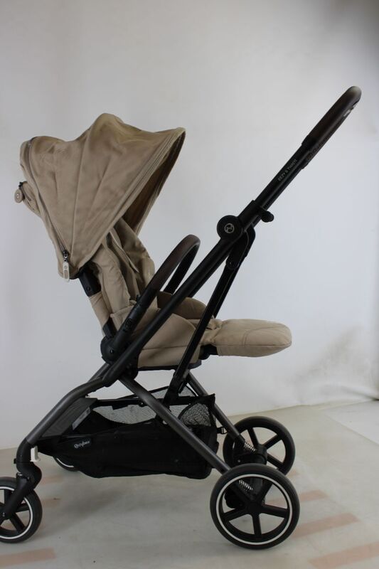 Cybex Kinderwagen Buggy Reisebuggy Eezy S Twist Plus 2 Almond Beige 360 Grad - 4063846450527