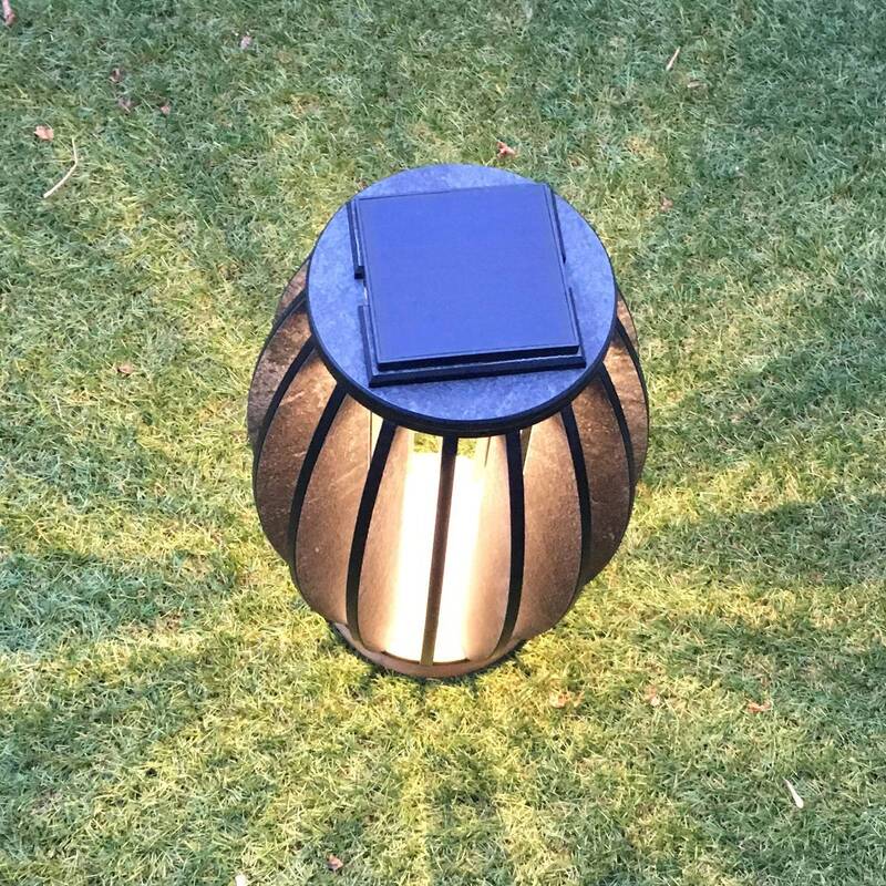 Les Jardins Gartenlampe Solarlampe PASTEK TINK430 LED Außenleuchte 47cm 500Lumen - 3561619004300