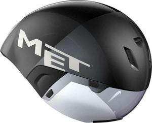 B-Ware Met Codatronca Zeitfahrhelm Helm Fahrradhelm Fahrrad Kopfumfang: M | 56-58 cm