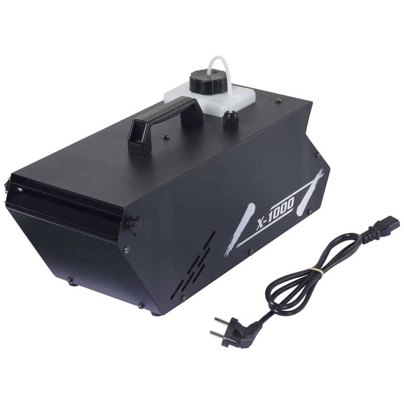 Hazer Nebelmaschine DMX-fähig mit Füllstandsanzeige 1,2l 393m³/h schwarz - 4064161330075