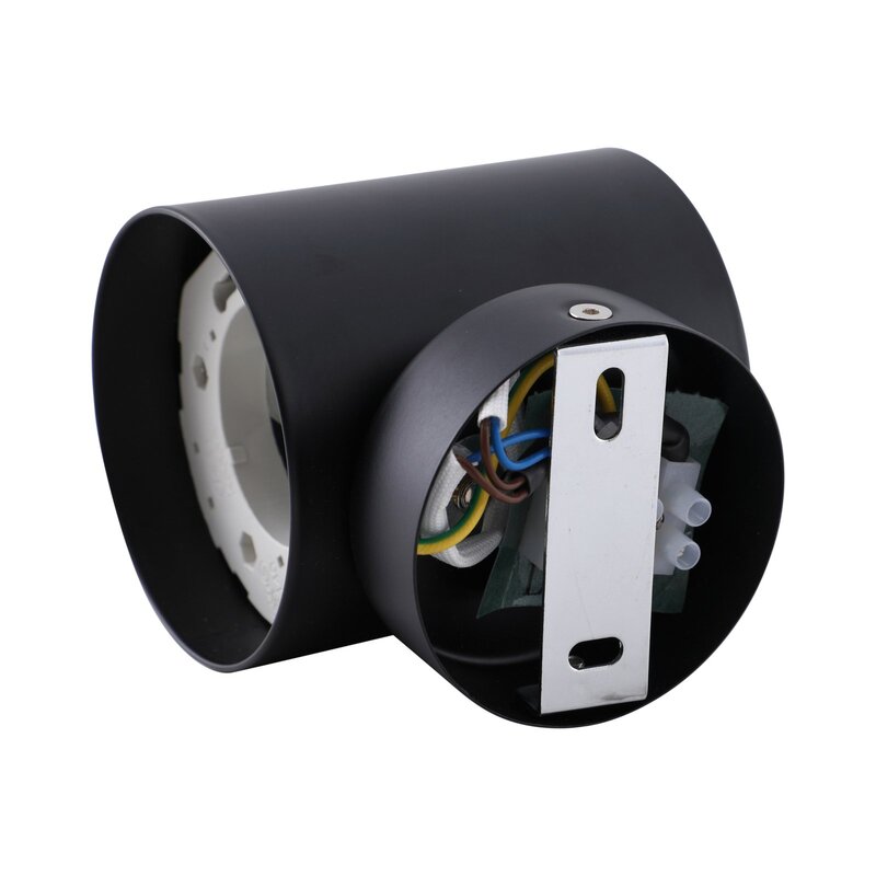 Lindby Wandlampe Wandleuchte LED Lampe Fassung oben unten schwarz - 4251911770551