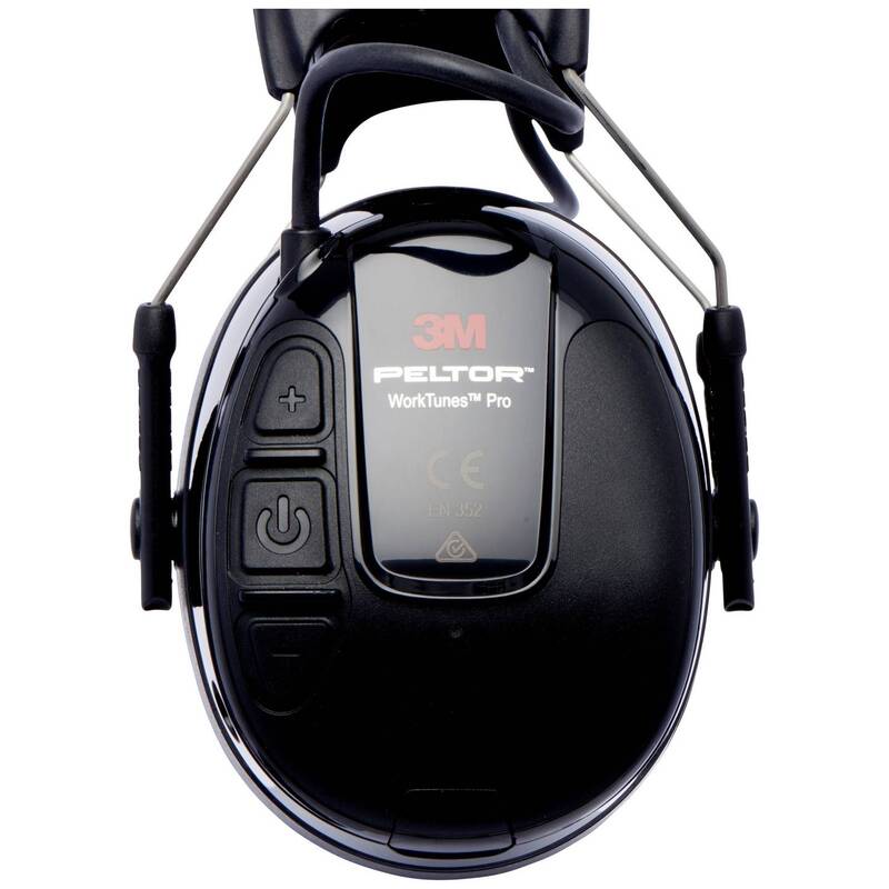 3M PELTOR WorkTunes Pro Kapselgehörschutz-Headset 32 dB Gehörschutz DEFEKTWARE - 4054596123281