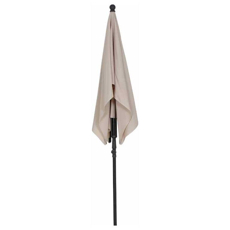 Siena Garden City Mittelstockschirm anthrazit/natur 210x140cm UPF 50+ - 4055938415750