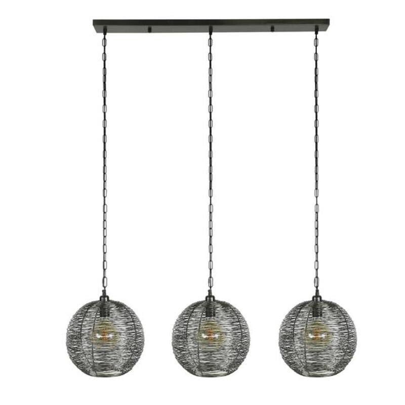 StoerLights Pendelleuchte Lampe Leuchte Esszimmerlampe Hängelampe Schwarz Nickel - 8713244083952