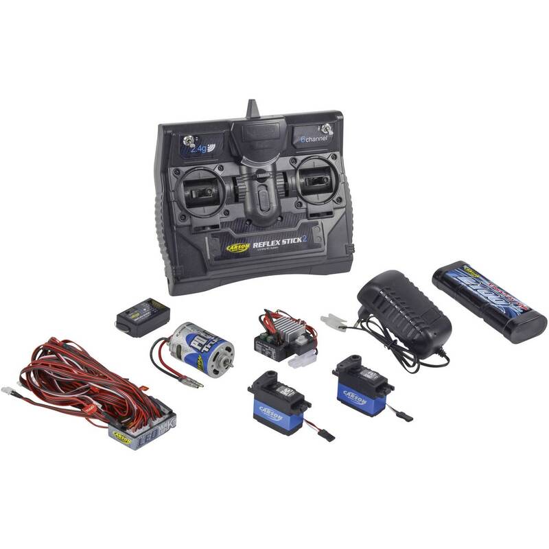 Carson Modellsport Reflex Stick Truck-Set Hand-Fernsteuerung 2,4 GHz Kanäle: 6 - 4005299510151