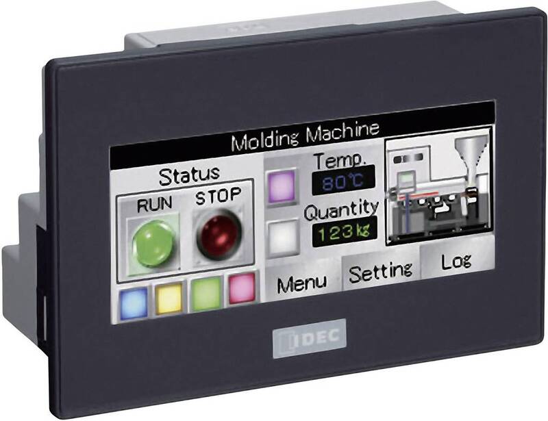 Idec FT1A-C12RA-B SmartAXIS Touch SPS-Touchpanel mit integrierter Steuerung - 4016138868876