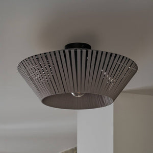 B-Ware OSRAM Deckenleuchte Decor Stripes E27 Lampe Leuchte anthrazit Ø40.5cm 190mm