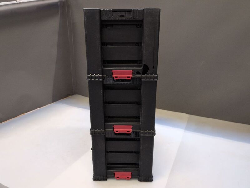 Keter Werkstattwagen schwarz 7 Schubladen Werkzeugwagen Handwerkzeug 60x38x83cm - 7290106925144