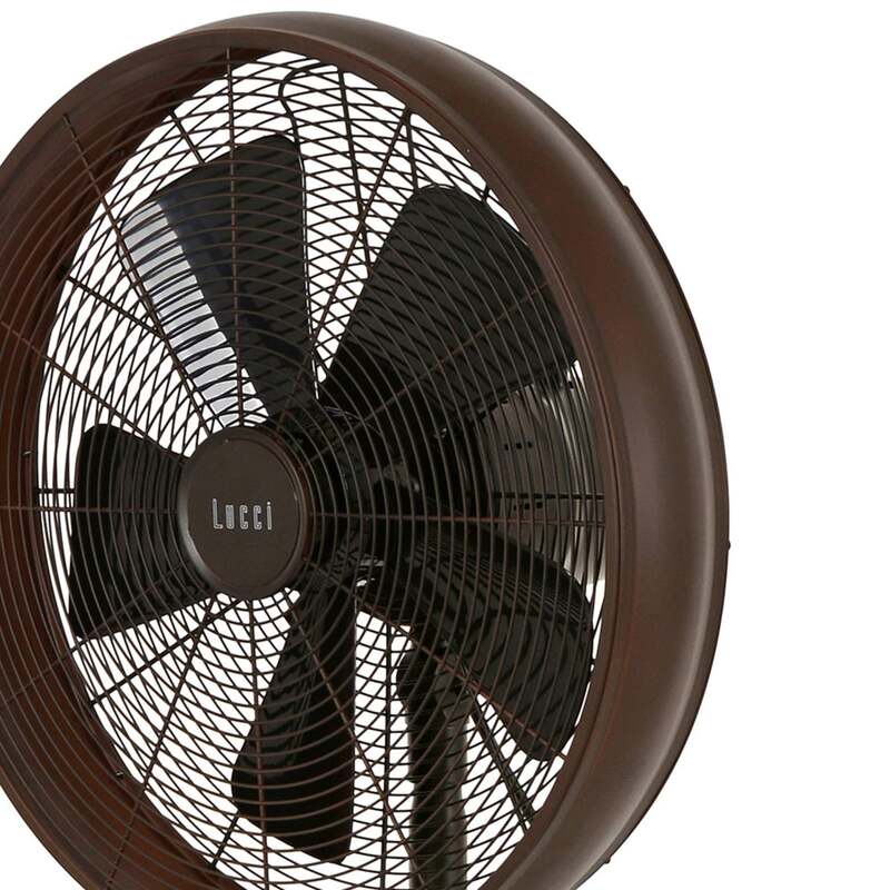 Beacon Lighting Standventilator Breeze bronze 122 cm leise Fuß rund 41 cm - 9333509138075