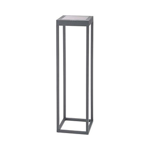 B-Ware Sigor LED-Solarleuchte Gartenleuchte Numove dimmbar anthrazit 52,5cm Höhe