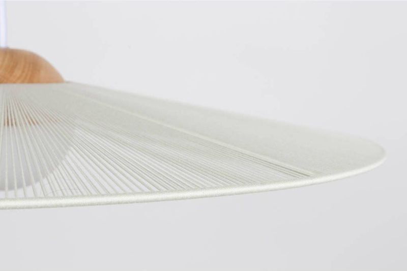 Zuiver Belle Hanglampe Deckenleuchte Seil beige Lampenschirm Ø65 Beleuchtung - 8718548093621